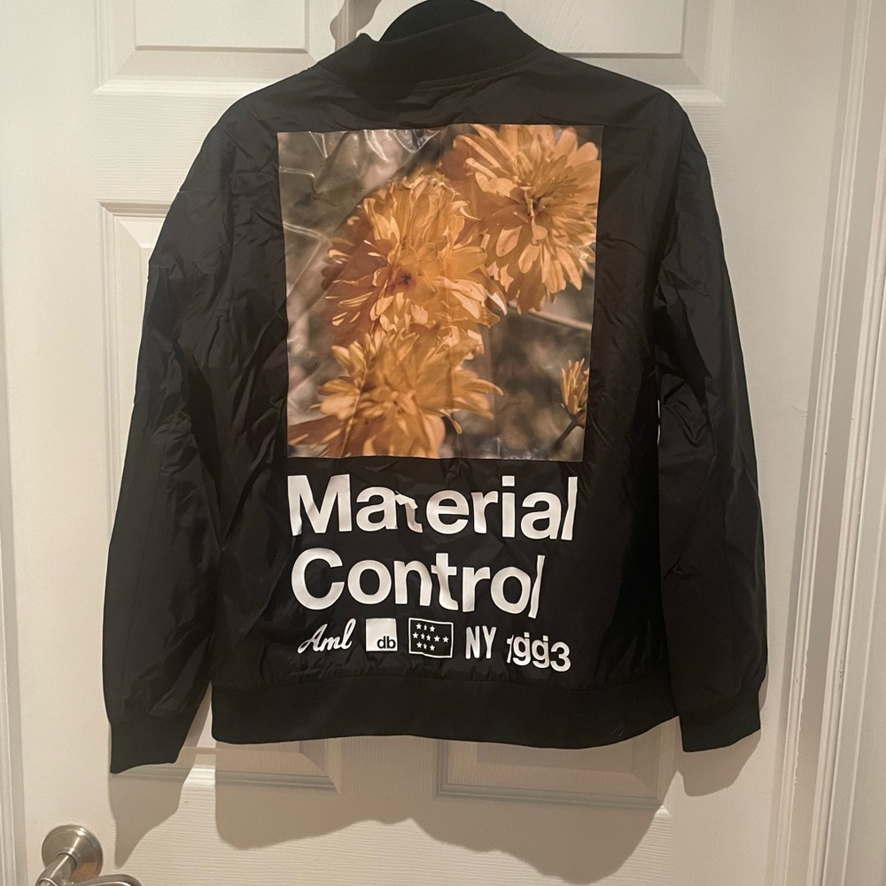 Glassjaw Material Control Bomber Jacket size medium (see description)